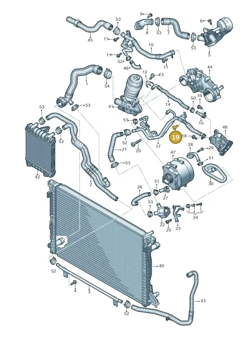 N10680302 — Audi Q5 (2016-2020) diagram 896121142, position 19