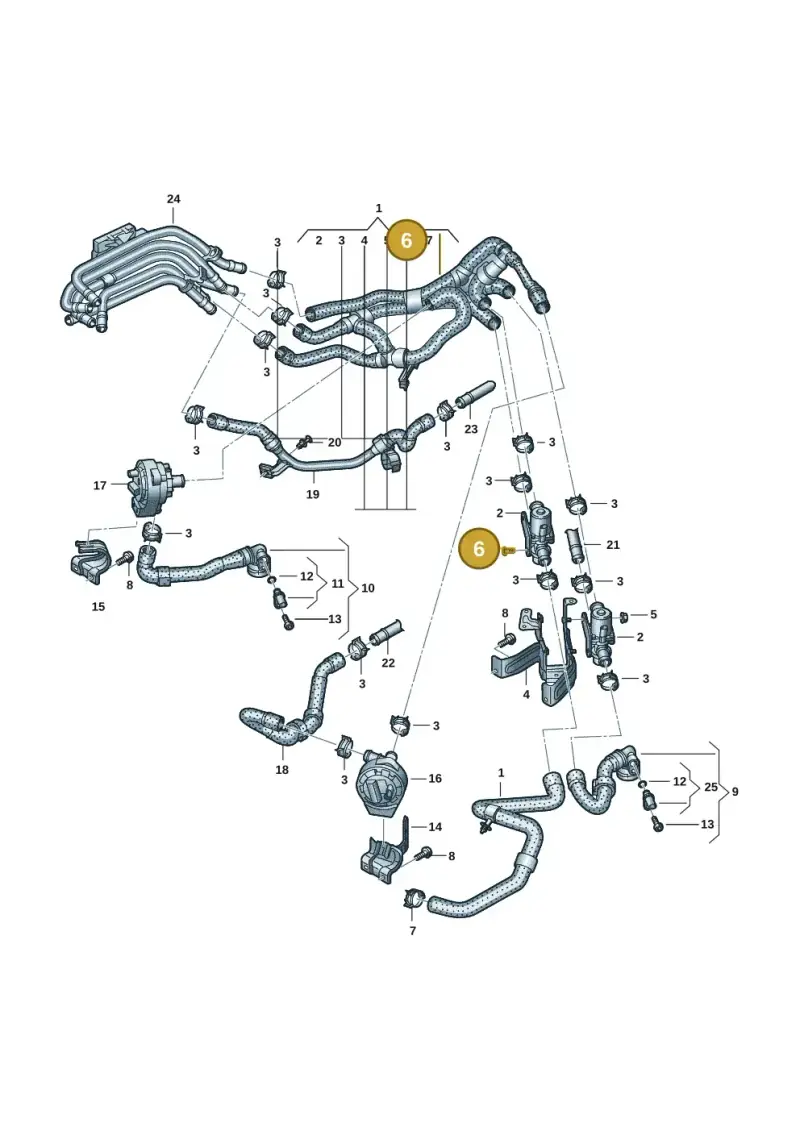 N10680801 — Audi Q4 Sportback (2021-2022) diagram 10a121240, position 6