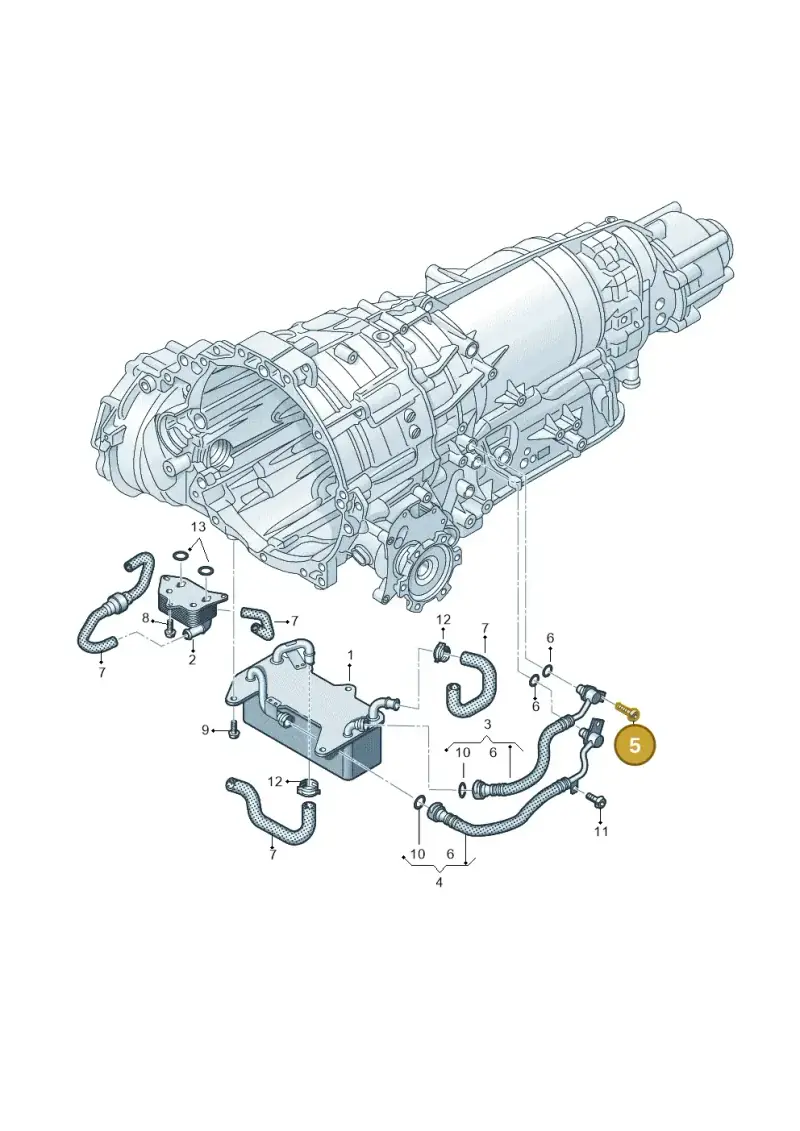 N10689302 — Audi RS4 Avant (2017-) diagram 847317570, position 5
