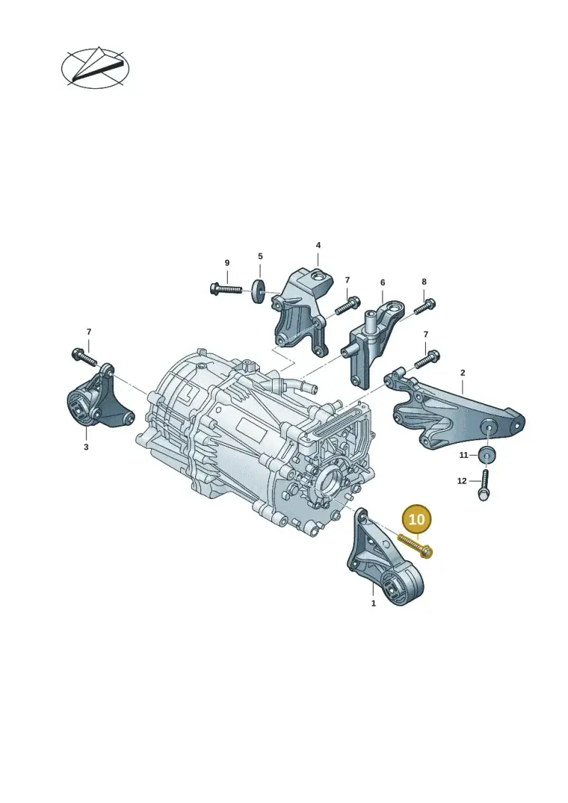 N10699501 — Audi RS e-tron GT (2020-2020) diagram 4j1901050, position 10
