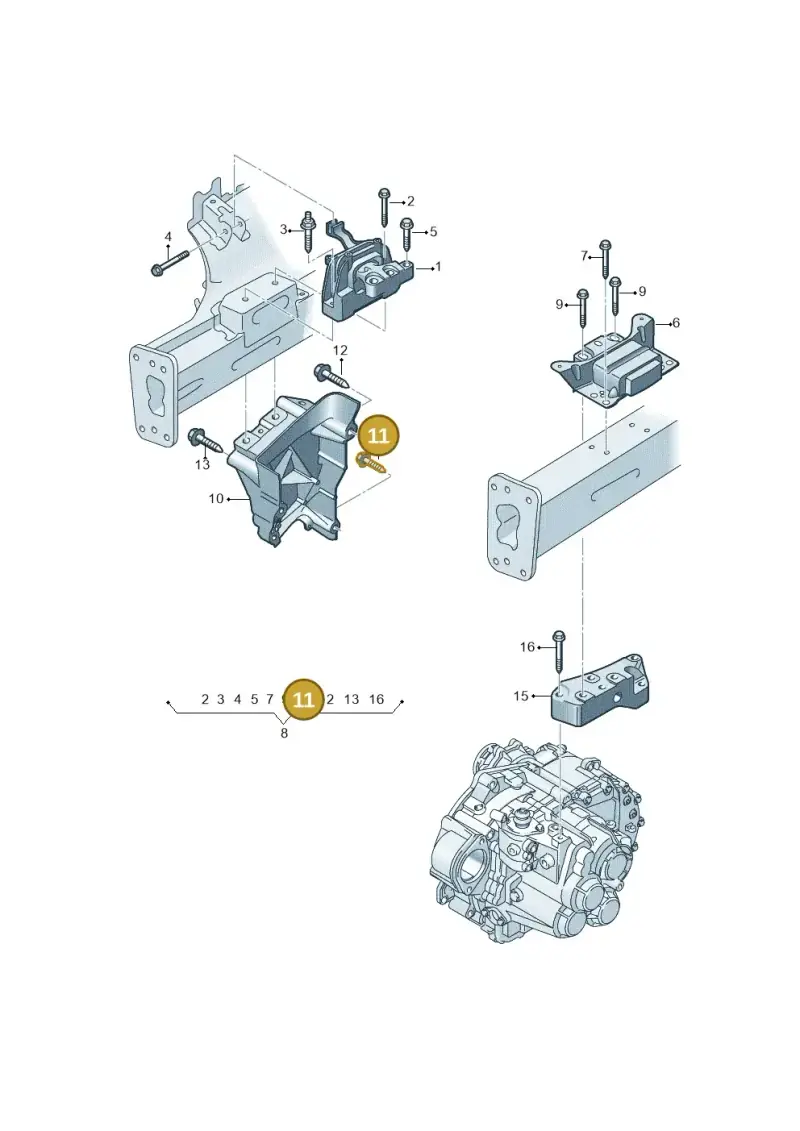 N10699501 — Audi Q3 quattro (2018-2019) diagram 597199200, position 11