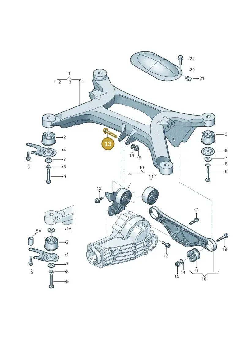 N10703401 — Audi A8/S8/qu. lang    08> (2007-) diagram 291505120, position 13