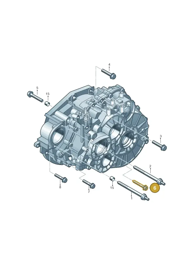 N10703401 — Audi TTRS Plus Coupe (2009-2014) diagram 634300720, position 6