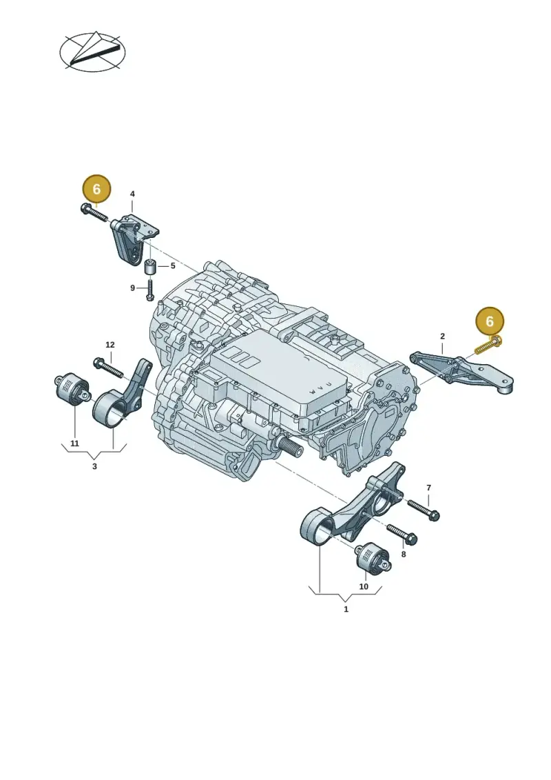 N10706902 — Audi RS e-tron GT (2020-2020) diagram 4j1901600, position 6