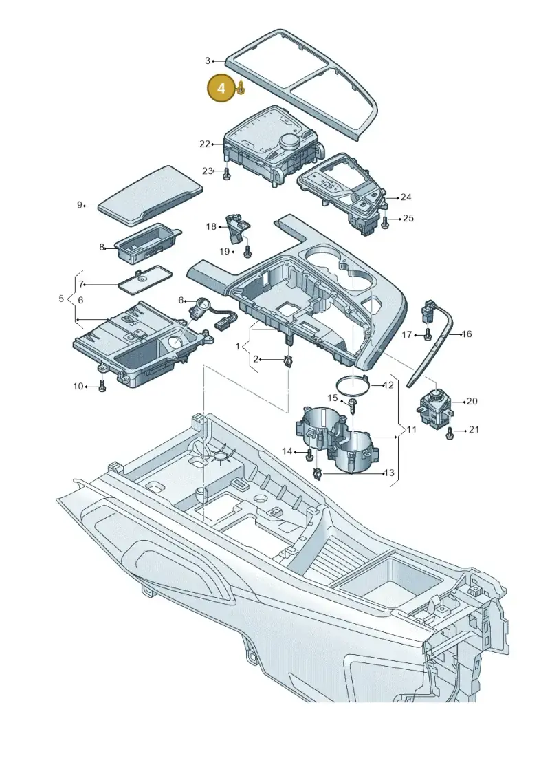 N10721301 — Audi Q7 qu. 3.0 TDI (2015-2019) diagram 859863520, position 4