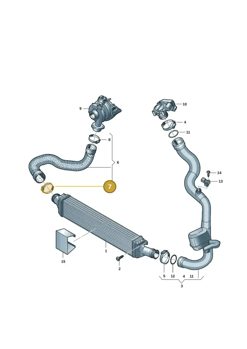 N10735101 — Audi A5 Sportback (2016-2020) diagram 724145401, position 7