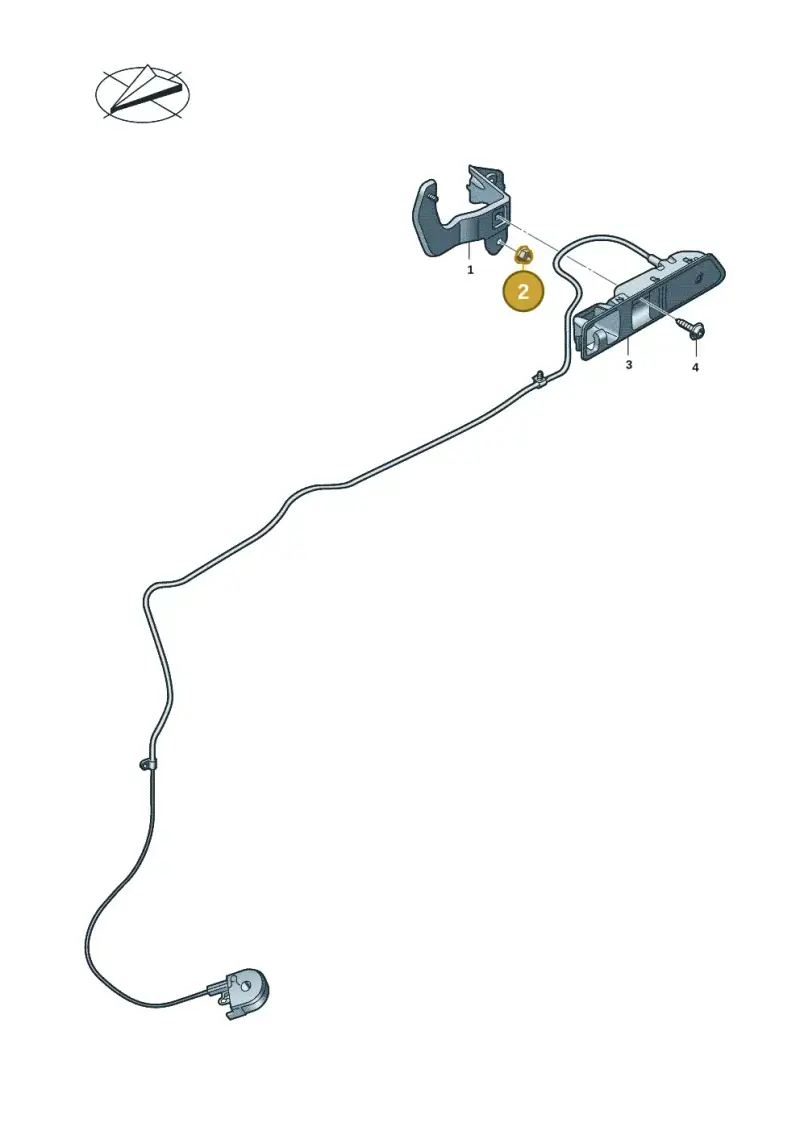 N10737001 — Audi Q6 e-tron (2023-) diagram 8wk885500, position 2