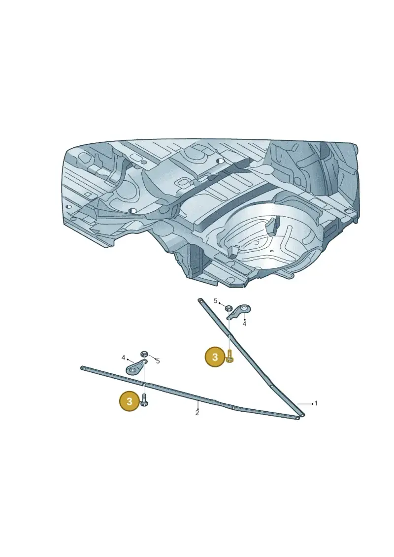 N10748601 — Audi A5 Sportback (2016-2020) diagram 273505020, position 3
