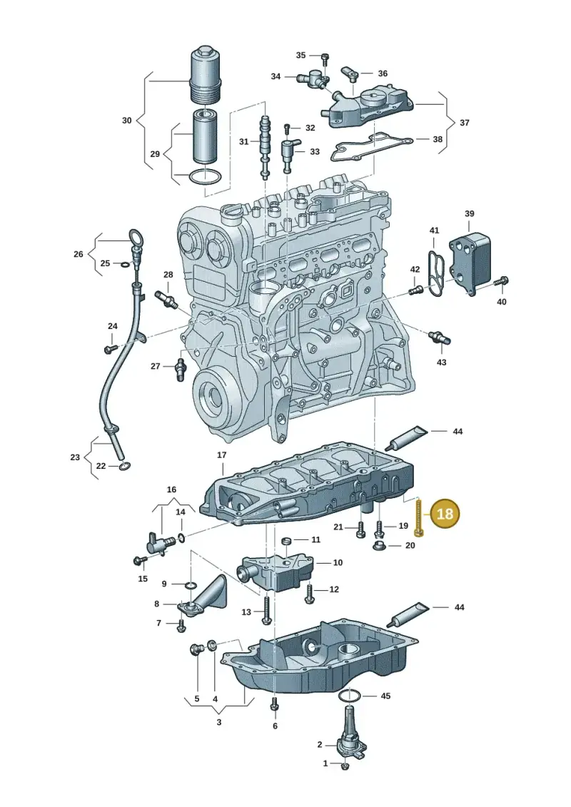N10765501 — Audi A3 Sportback (2019-2021) diagram 596103015, position 18