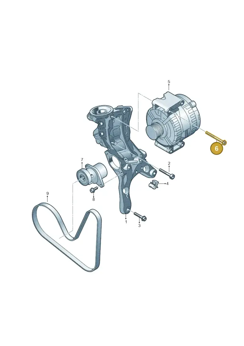N10765501 — Audi Q8 Quattro 3,0 (2018-) diagram 717903200, position 6