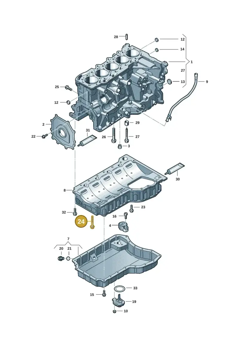 N10765501 — Audi RSQ3 Sportback (2019-2024) diagram 898103101, position 24