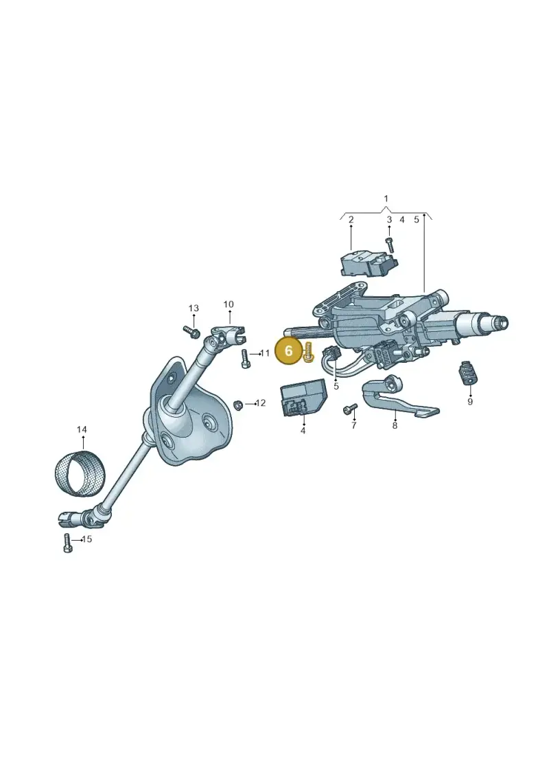 N10765801 — Audi A5 Limo 2.0 (2024-) diagram 439419050, position 6