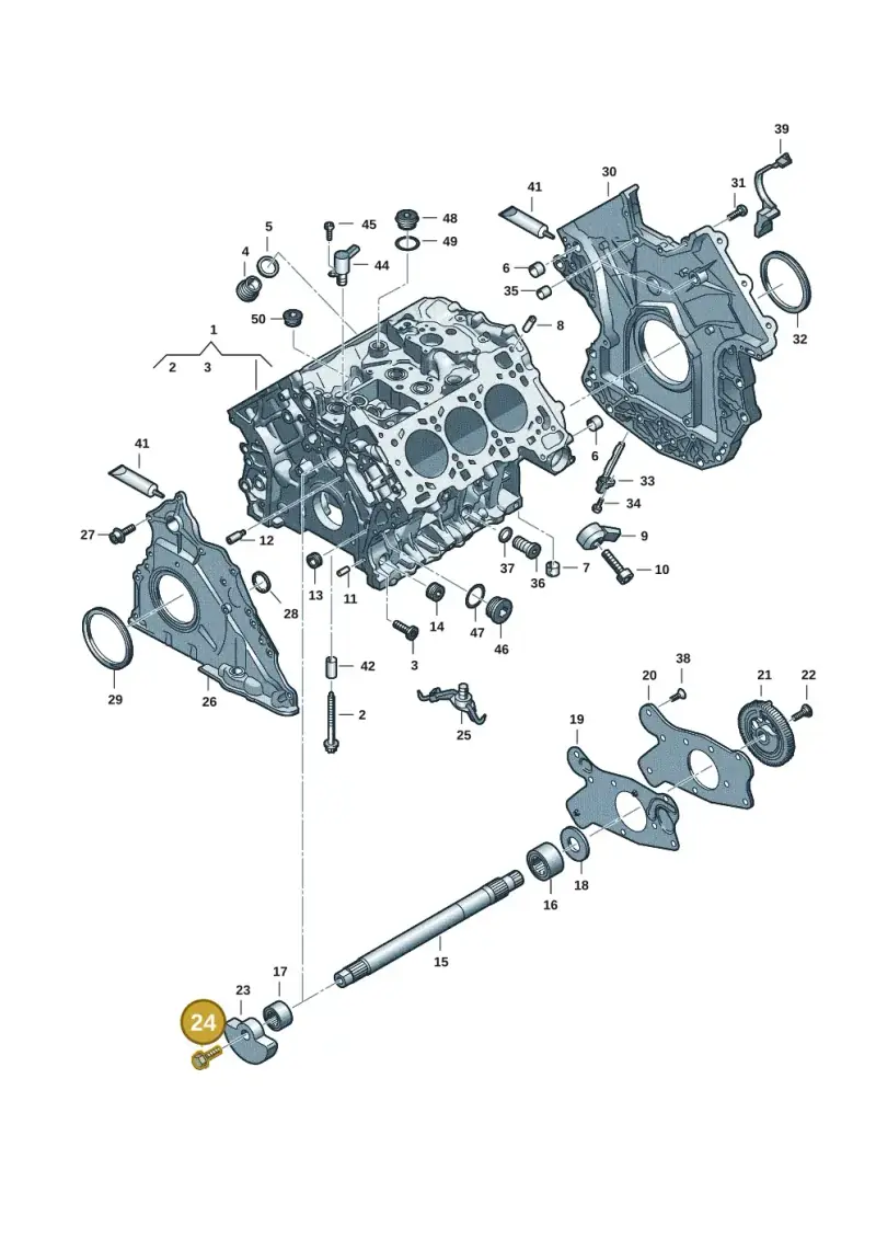 N10768201 — Audi A5 Limo 2.0 (2024-) diagram 849103182, position 24