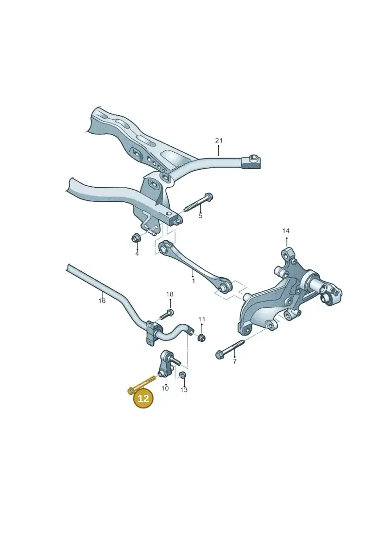 N10776501 — Audi Q3 quattro (2018-2019) diagram 745501200, position 12