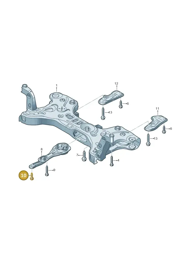 N10784801 — Audi A1 sportback 1.0 (2018-) diagram 592199000, position 10
