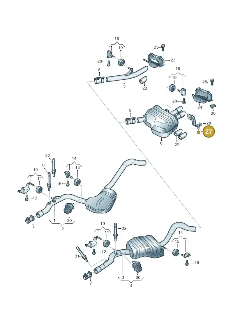 N10833301 — Audi A5 Sportback (2016-2020) diagram 849253093, position 27