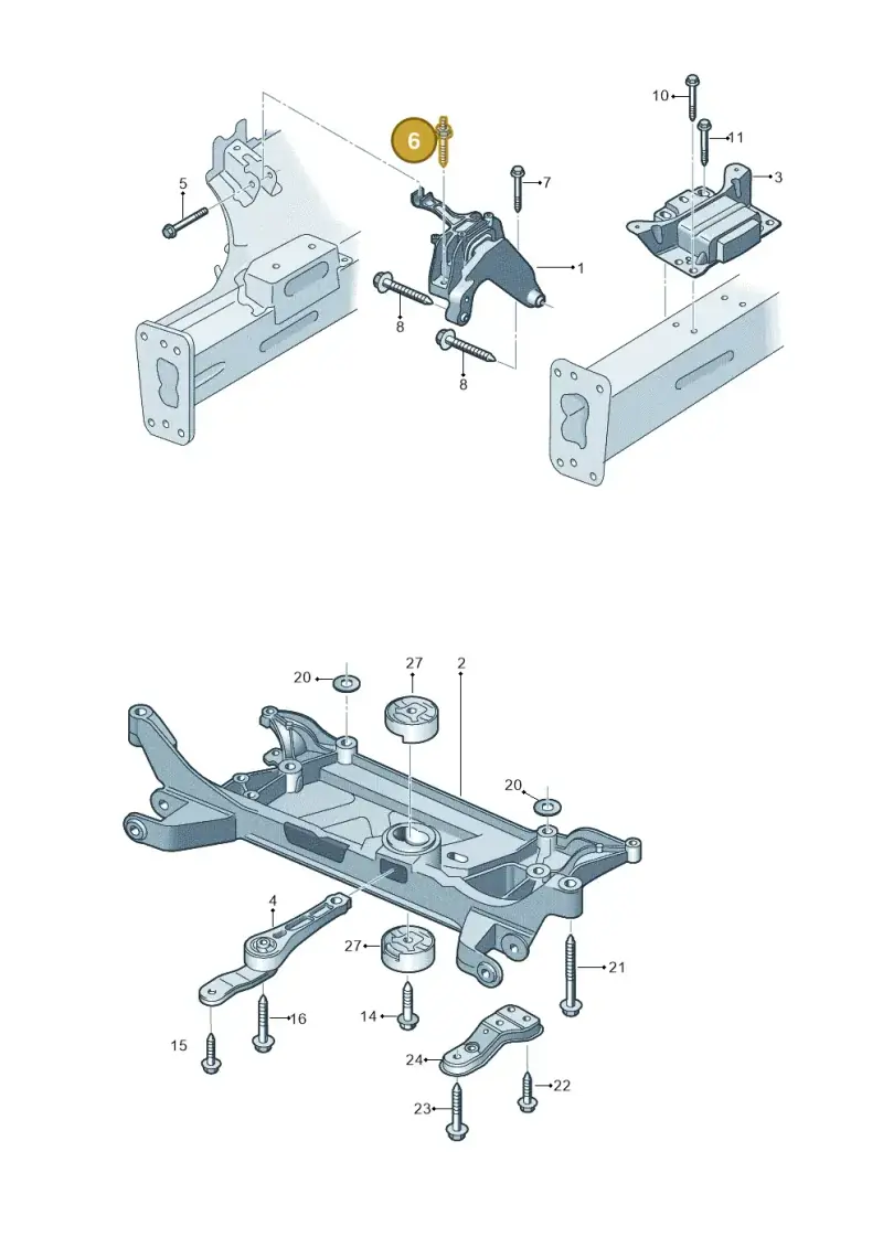 N10854901 — Audi RSQ3 Sportback (2019-2024) diagram 858199100, position 6
