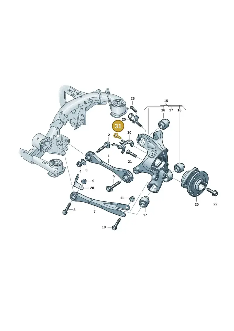 N10862601 — Audi Q4 Sportback (2021-2022) diagram 89a501200, position 31