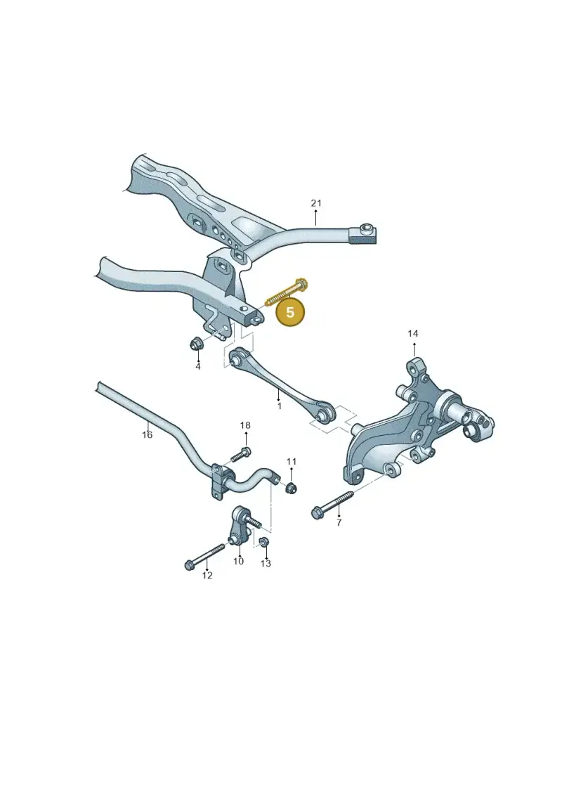 N10883401 — Audi Q3 quattro (2018-2019) diagram 745501200, position 5