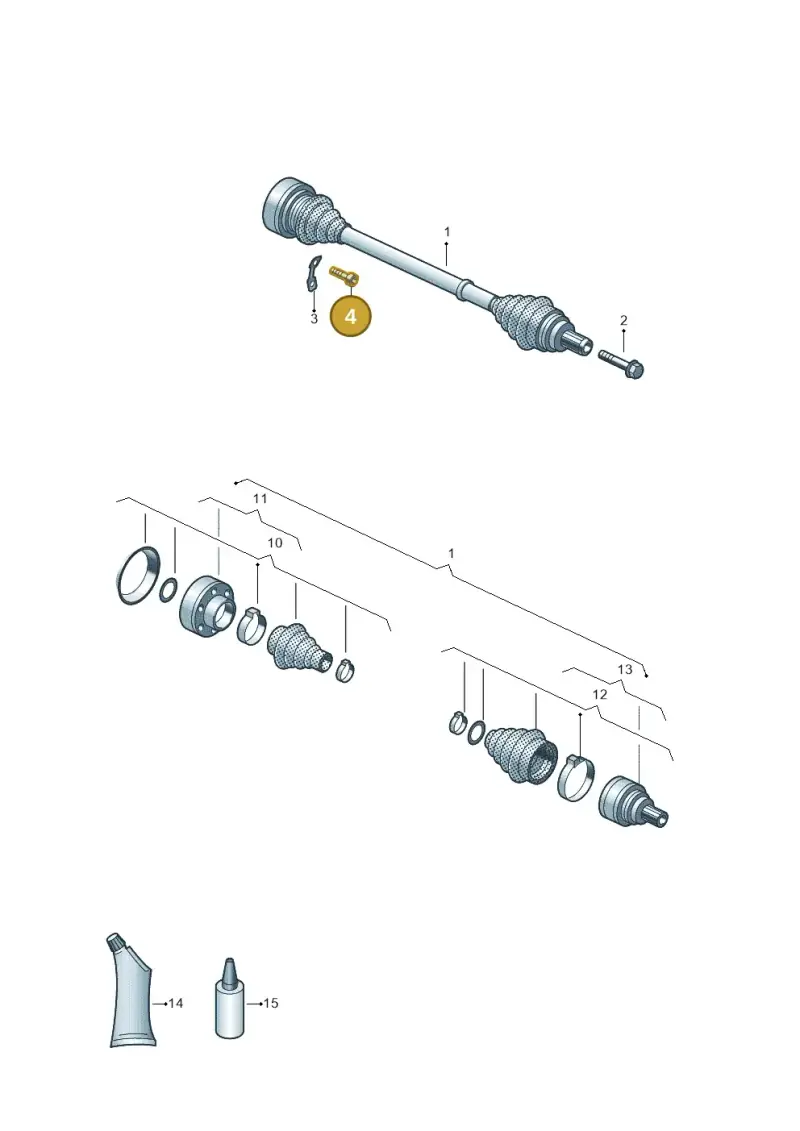 N90097204 — Audi Q8 Quattro 3,0 (2018-) diagram 586501000, position 4