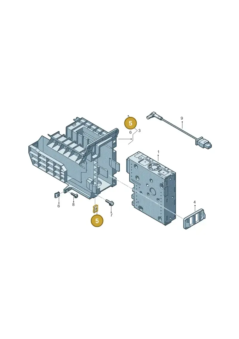 N90168604 — Audi Q4 Sportback (2021-2022) diagram 89a035050, position 5