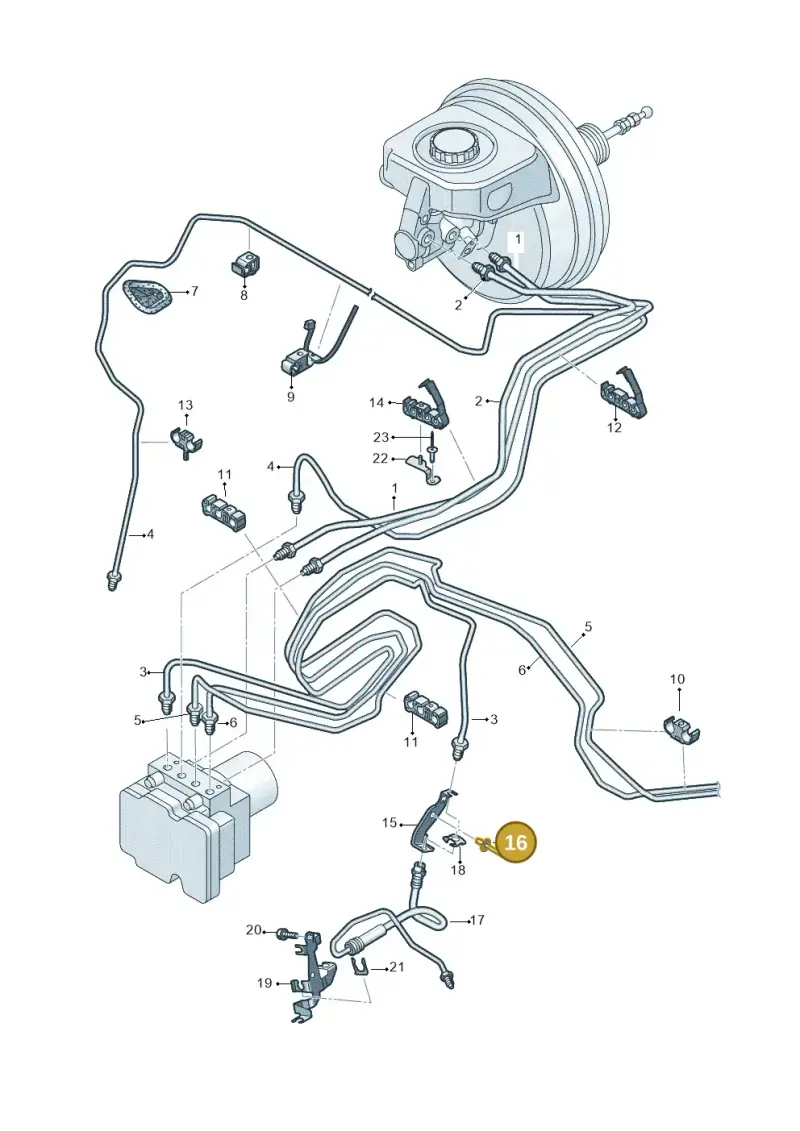 N90286604 — Audi RS6 Avant (2019-) diagram 435611200, position 16