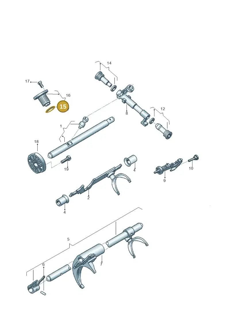 N90354101 — Audi A4/S4 Cabrio./qu. 07> (2006-) diagram 226311860, position 15