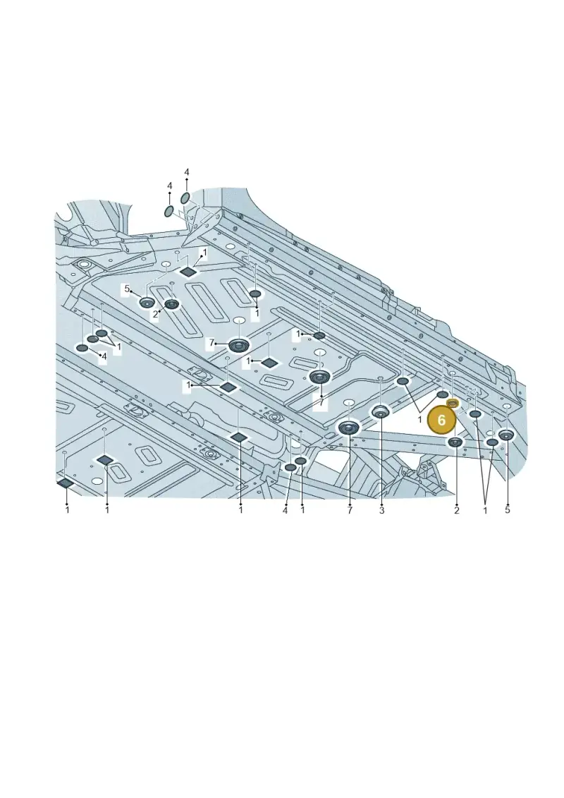 N90436101 — Audi R8 Spyder (2015-2024) diagram 872803360, position 6