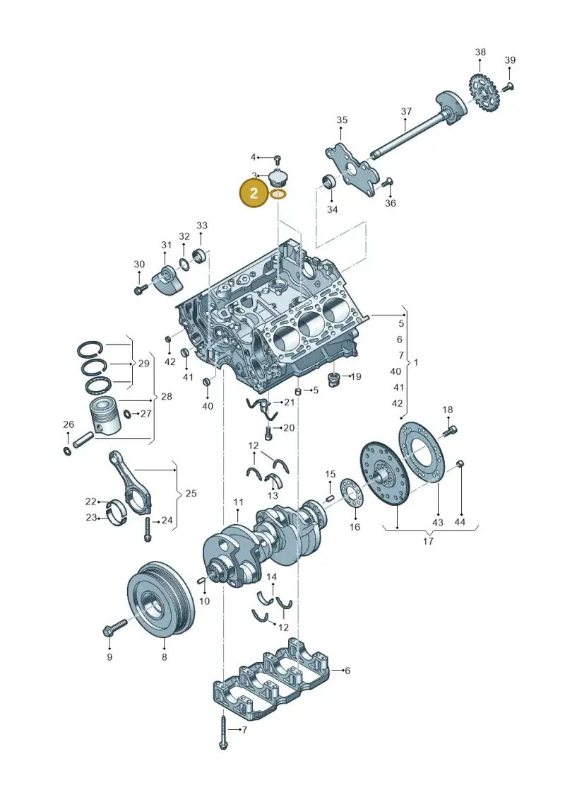 N90466301 — Audi Q8 Quattro 3,0 (2018-) diagram 896103550, position 2