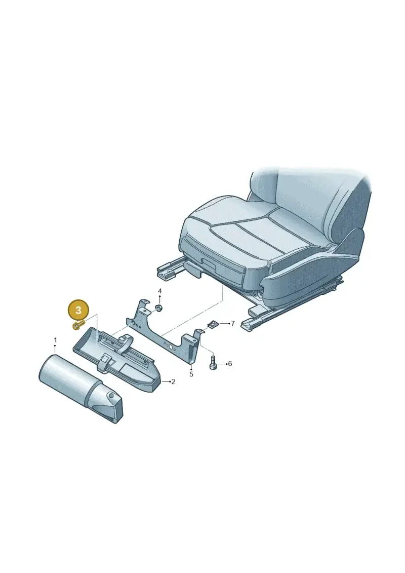 N90533005 — Audi RS6 Avant (2019-) diagram 636860100, position 3