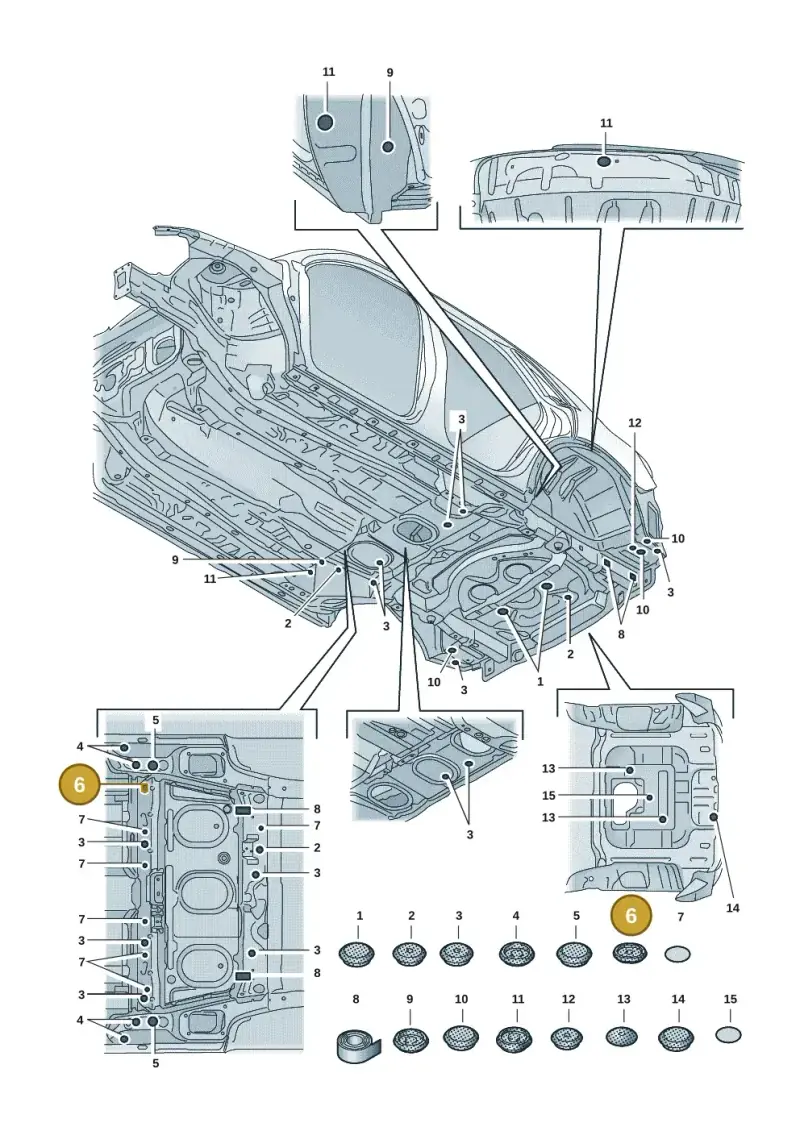 N90630001 — Audi RSQ3 Sportback (2019-2024) diagram 597803037, position 6
