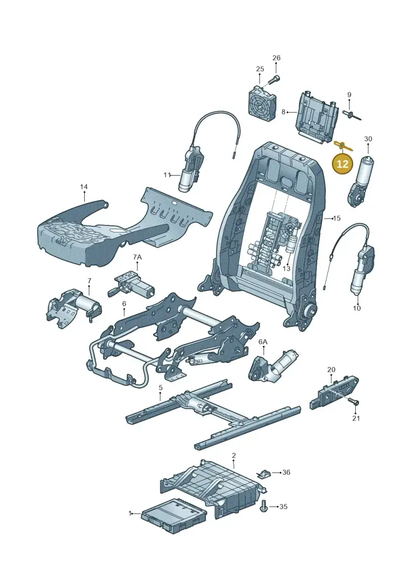 N90634901 — Audi A8/S8/qu. lang    08> (2007-) diagram 258959200, position 12