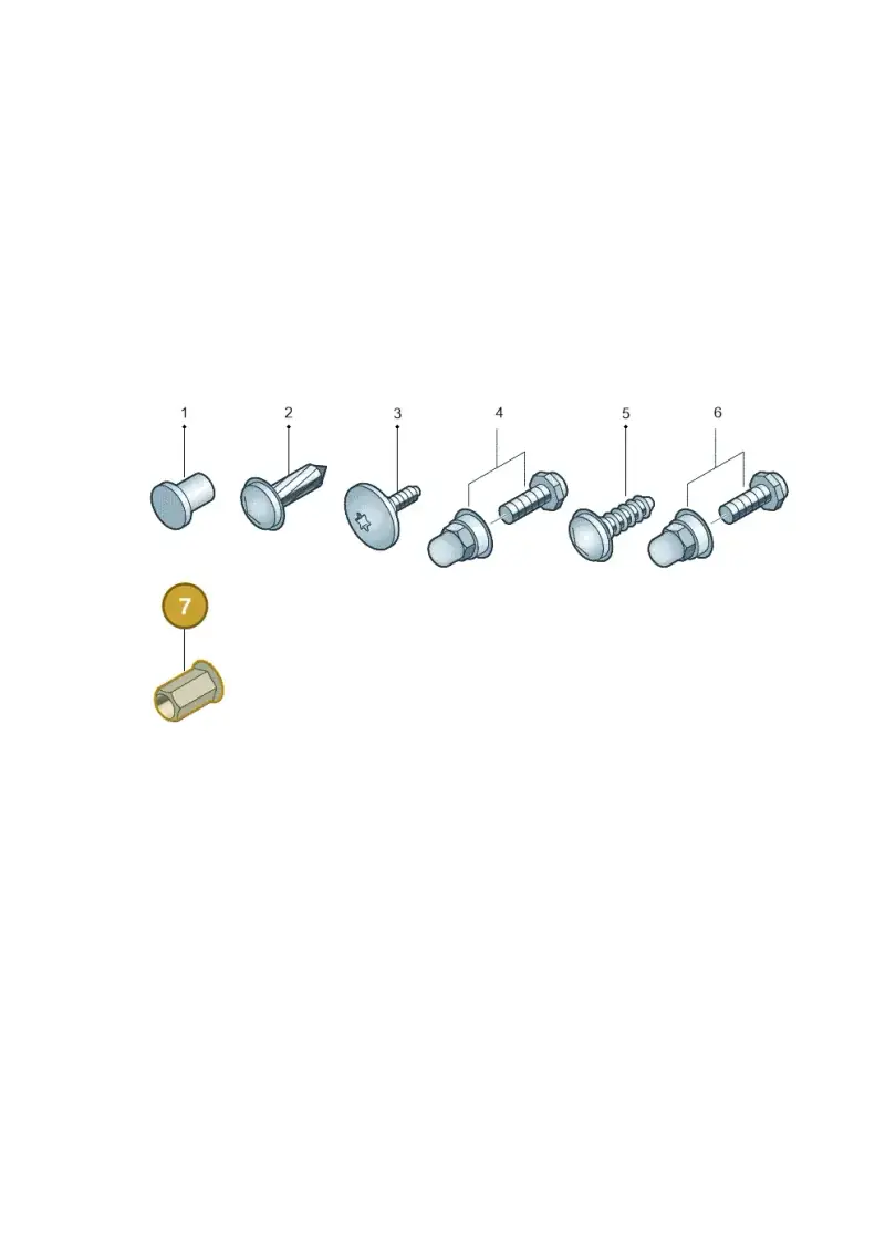 N90648102 — Audi A1 Sportback (2014-2018) diagram 708800500, position 7