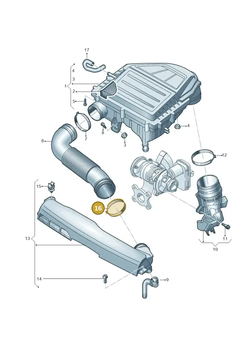 N90656201 — Audi A1 sportback 1.0 (2018-) diagram 837129000, position 16
