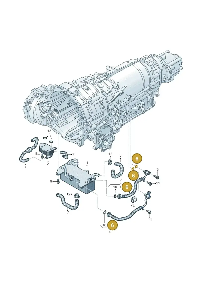 N90666003 — Audi RS6 Avant (2019-) diagram 595317060, position 6
