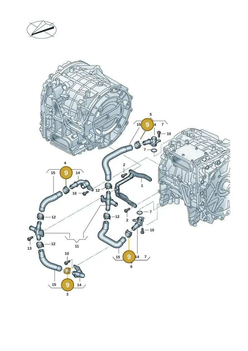 N90686904 — Audi Q8 e-tron (2018-2020) diagram 586901625, position 9