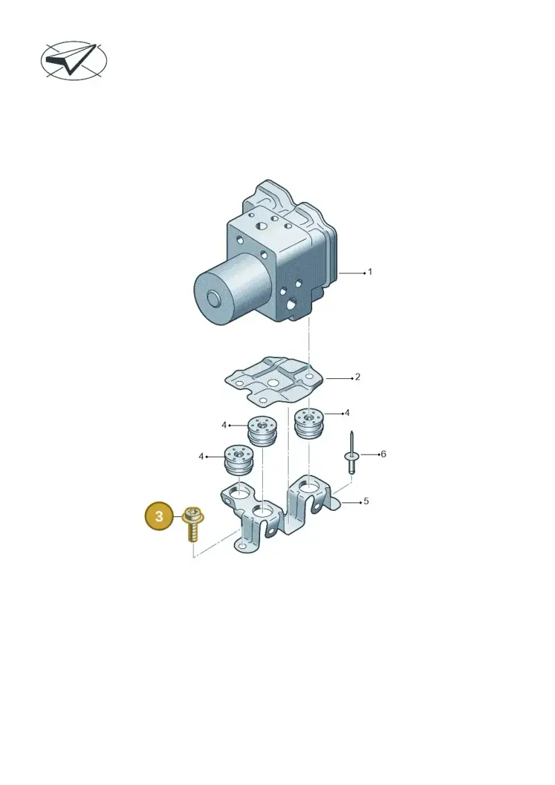 N90691601 — Audi RS e-tron GT (2020-2020) diagram 4j1614010, position 3