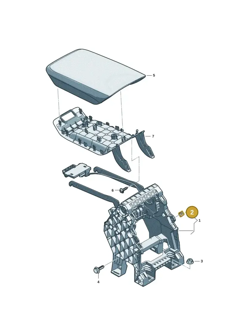 N90698803 — Audi A5 Limo 2.0 (2024-) diagram 8wk863600, position 2