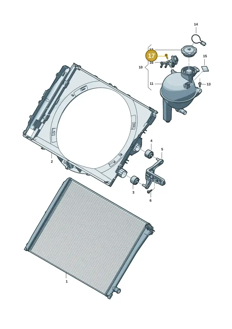 N90739704 — Audi Q6 e-tron (2023-) diagram f5s121070, position 17