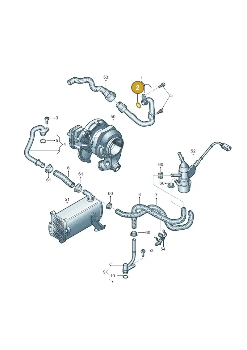 N90809102 — Audi Q8 Quattro 3,0 (2018-) diagram 859121260, position 2