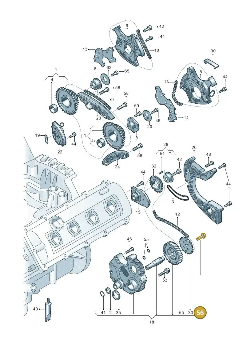 N90893202 — Audi R8 Spyder (2015-2024) diagram 872109300, position 56