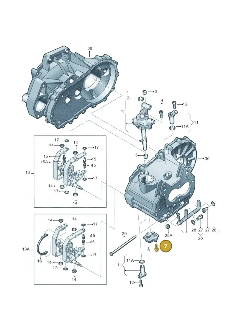 N90929001 — Audi A2 (2000-2005) diagram 253311840, position 7