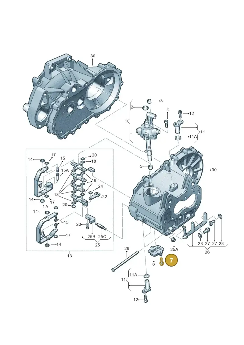 N90929002 — Audi A3         "BR."M.06> (2005-2006) diagram 225311840, position 7