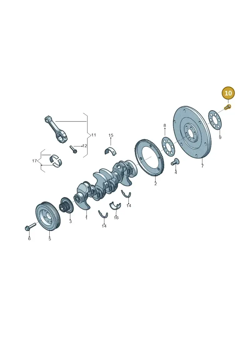 N90946201 — Audi Q3 quattro (2018-2019) diagram 833105080, position 10