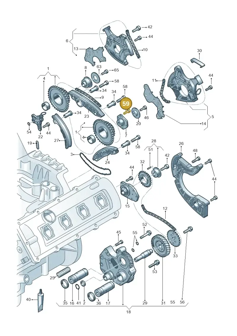 N90954903 — Audi R8 qu. 5.2 (2012-2015) diagram 473109200, position 59