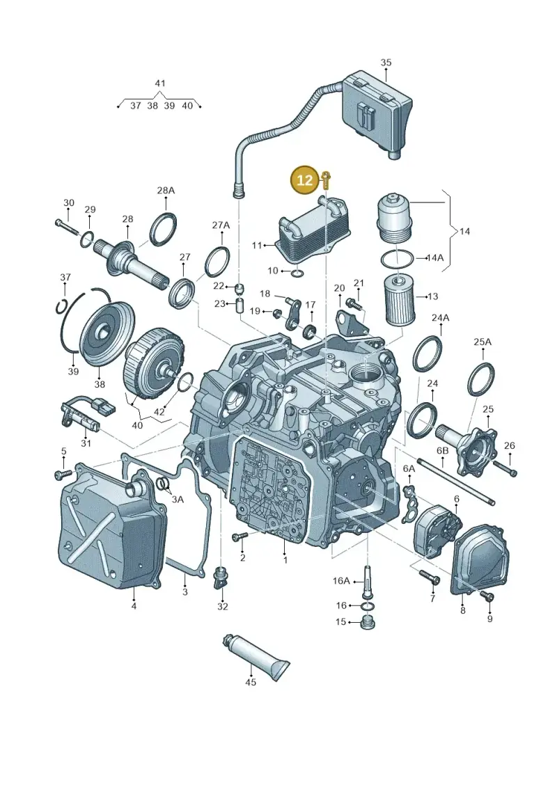 N90986102 — Audi A3 Sportback (2016-2020) diagram 850321650, position 12
