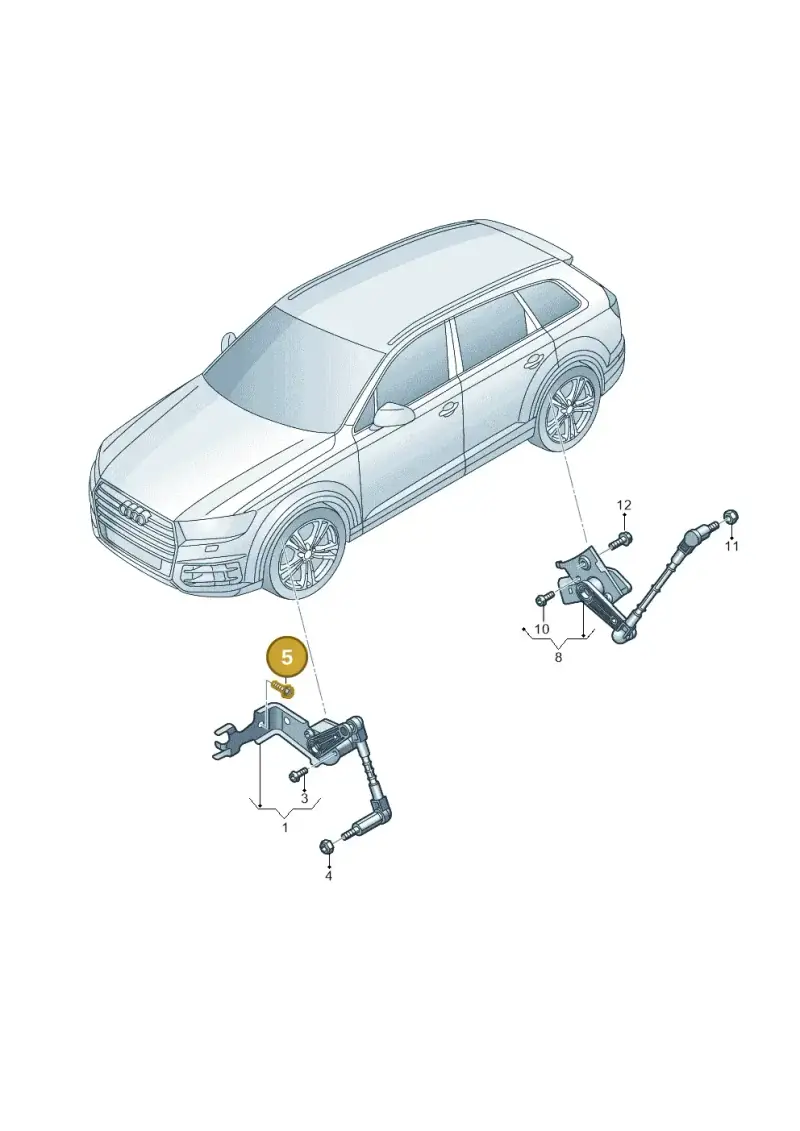 N90999503 — Audi RS Q8 Quattro (2019-) diagram 859941250, position 5
