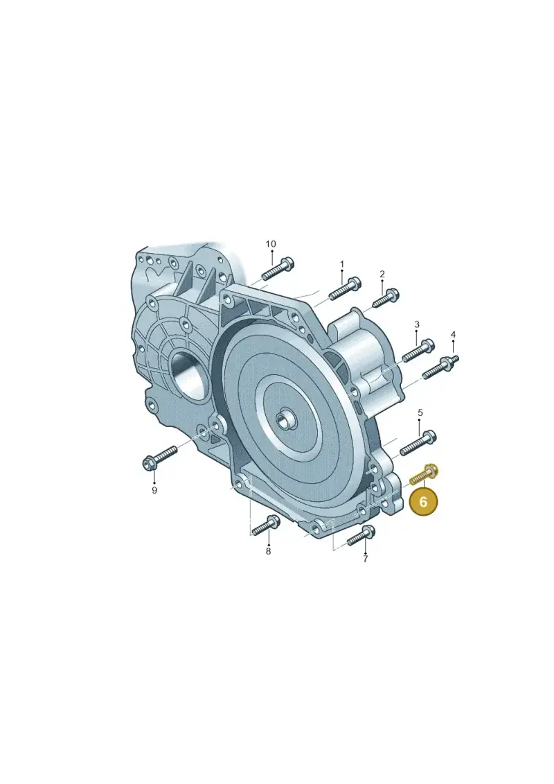 N91031702 — Audi A1 sportback 1.0 (2018-) diagram 460300860, position 6