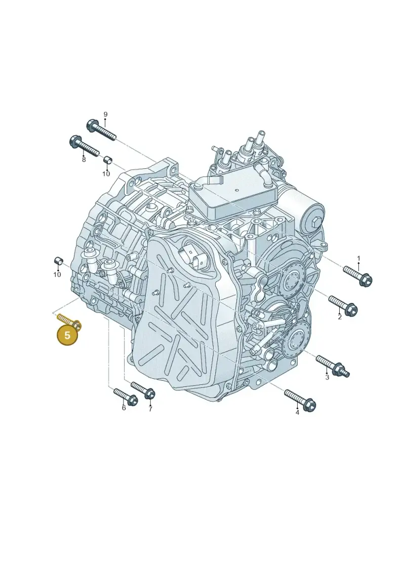 N91031702 — Audi A3 Sportback (2019-2021) diagram 746300900, position 5