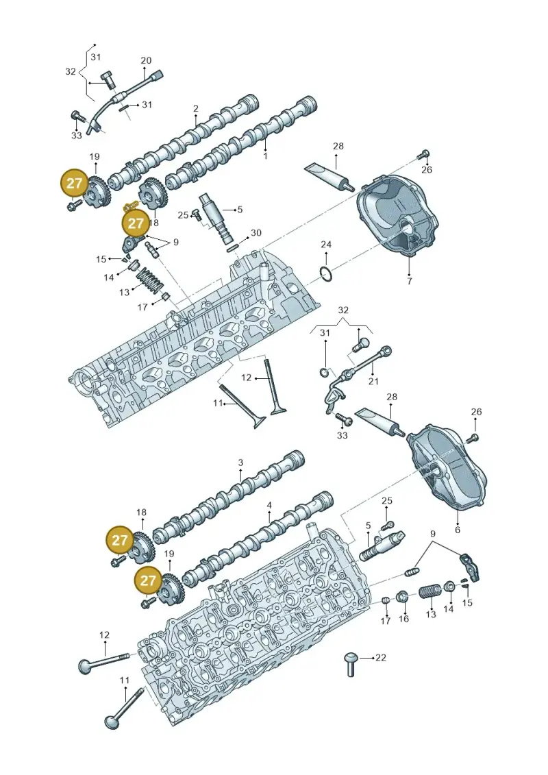 N91042802 — Audi R8 Spyder (2015-2024) diagram 872109200, position 27